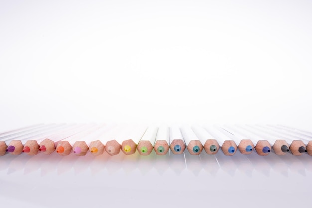 Colorful thread spools and needles